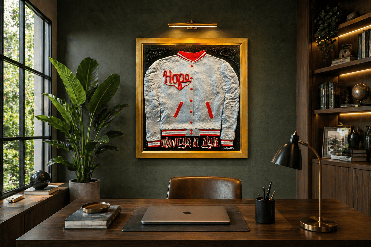 Hope is Always in Style- 3D Sculpted Art